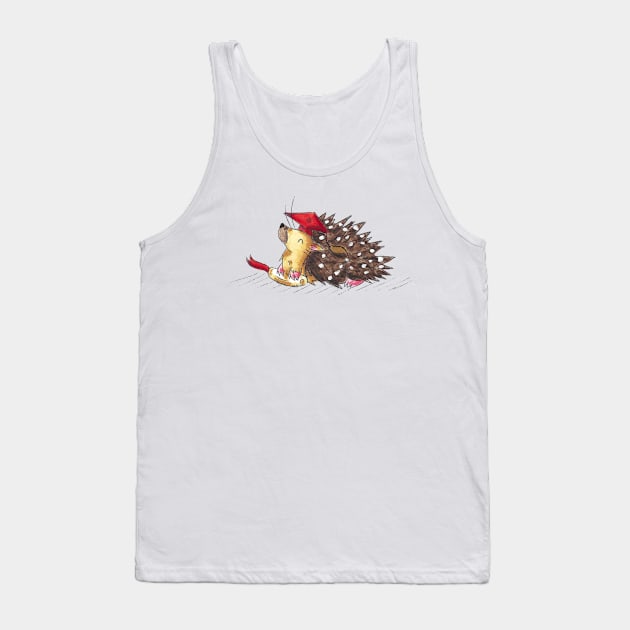 Hedgie Grad Tank Top by KristenOKeefeArt